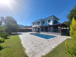 Ortaca Okçular Kiralık Villa 4+1 218 M2 | Villa | Klima | 4 Banyo | 4 Yatak Odası