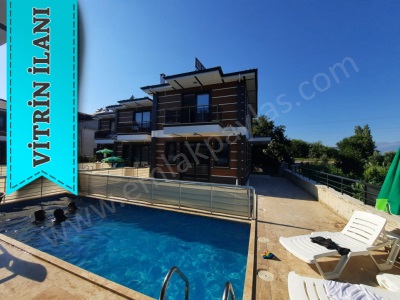 Muğla Dalyan Da Site İçinde Sıfır Müstakil Yüzme Havuzlu Dubleks Satılık Villa 3+1 Ortaca
