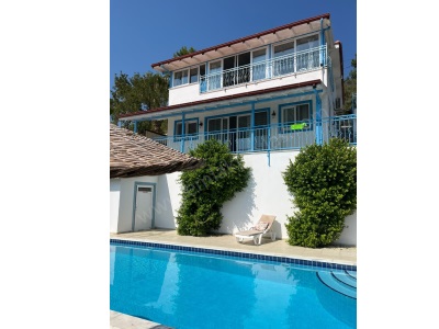 Muğla Dalyan Gökbel De 4+1 Deniz Manzaralı Müstakil Eşyalı Satılık Villa Ortaca