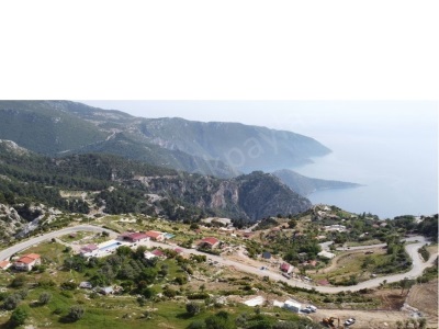 Fethiye Karaağaçta Müstakil Tapulu Deniz Manzaralı 400 M2 Arazi Satılık Tarla