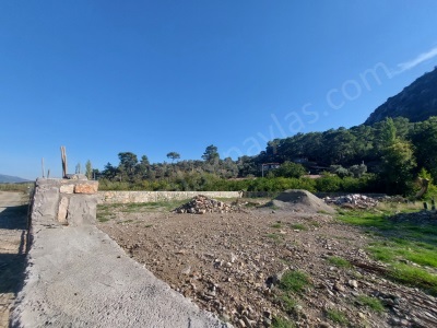 Ortaca Mergenlide Dağ Kenarında 1 400 M2 İmarlı Satılık Arsa