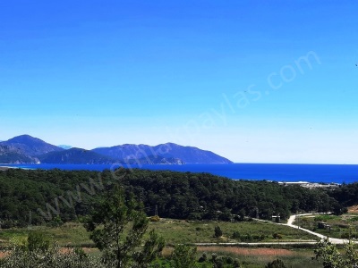 Ortaca Sarıgermede Full Deniz Manzaralı 5 000 M2 Konut İmarlı Satılık Arsa