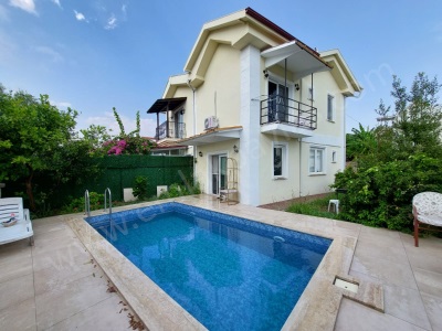 Muğla Dalyanda Özel Havuzlu Eşyalı Dubleksi Kiralık Villa 2+1 Ortaca