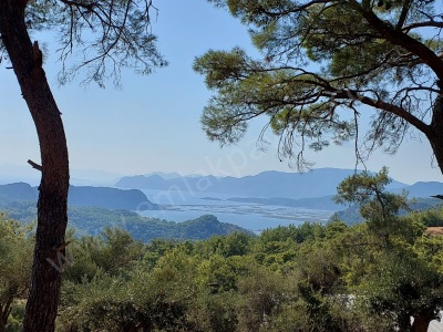 Mugla Ortaca Gökbel De Doga Ve Deniz Manzaralı Müstakil 762 M2 Yatırıma Uygun Satılık Arazi