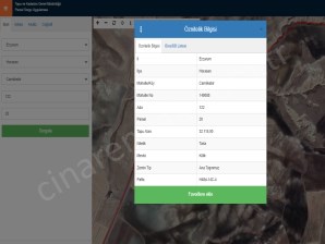 HORASAN CAMİİKEBİR MAH. SATILIK TARLA ÇINARDAN 3652