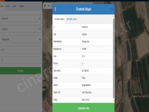 PAŞAYURDUNDA SATILIK TARLA ÇINARDAN İlan No: 5105