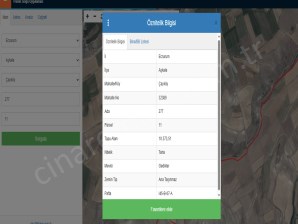 AŞKALE ÇAYKÖYDE SATILIK MÜSTAKİL TARLA ÇINARDAN 5477