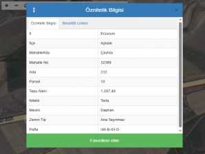 AŞKALEDE SATILIK YOLA SIFIR SATILIK TARLA ÇINARDAN İlan No: 5479