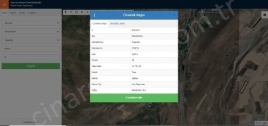 TOPARLAKTA SATILIK TARLA ÇINARDAN İlan No: 3885