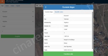 YEŞİLOVADA SATILIK BAHÇELİ MÜSTAKİL EV ÇINARDAN İlan No: 5180