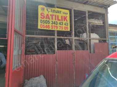 ÇINARDAN SANAYİDE KİRACILI SATILIK İŞ YERİ 1418