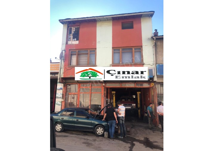 SANAYİDE SATILIK İŞ YERİ+BİNA ÇINARDAN 3447