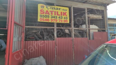 ÇINARDAN SANAYİDE KİRACILI SATILIK İŞ YERİ 1418