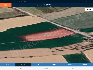 HAMZABEY(GÖLBAŞI)MAHALLESİNDE YOLA CEPHELİ TARLA