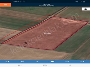 TAŞAĞIL DERİNDERE MEVKİİNDE YOLA CEPHELİ TARLA