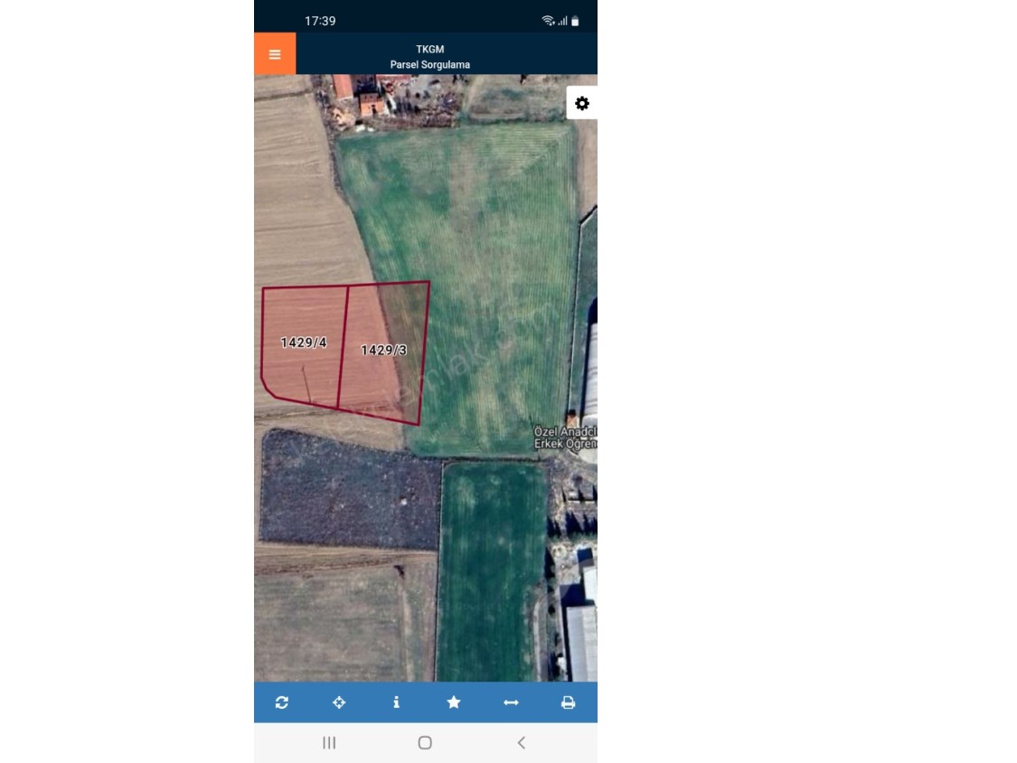 YÜKSEK OKUL KARŞISINDA 2 ADET TİCARİ ARSA 