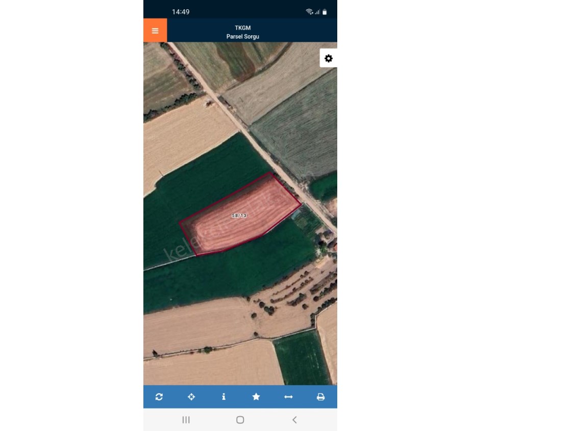 GÖLBAŞI MAHALLESİNDE YOLA CEPHELİ TARLA
