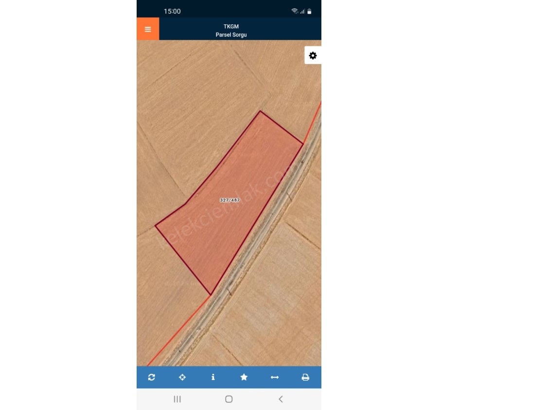 TAŞAĞIL YOLUNA CEPHELİ TARLA