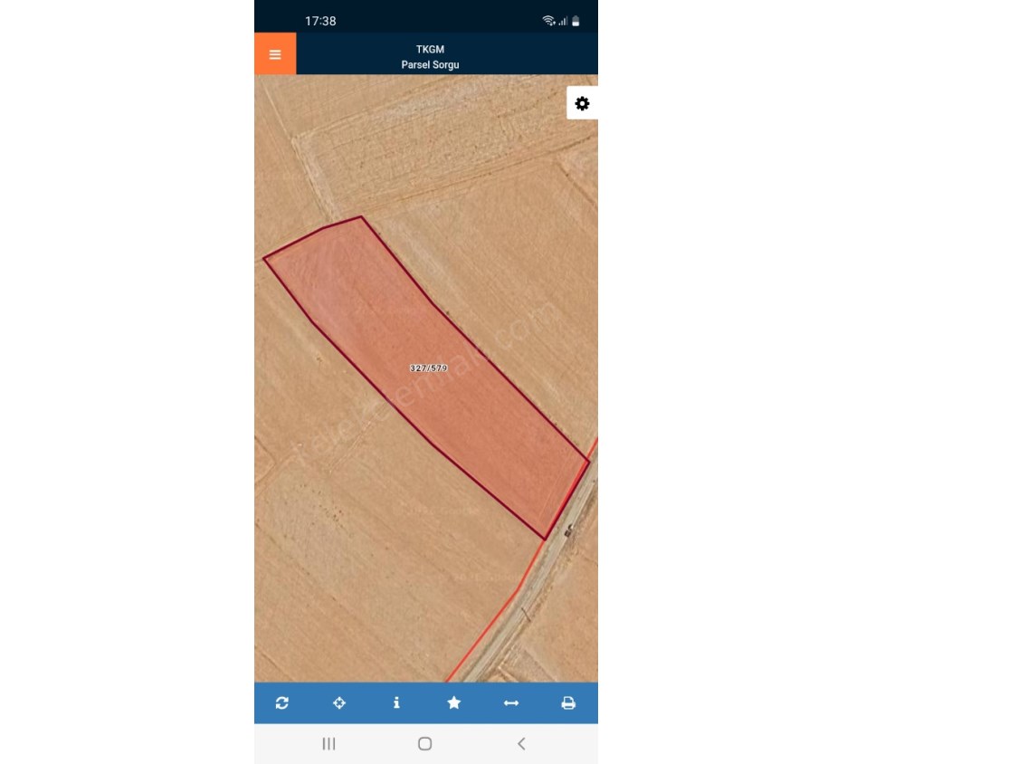 TAŞAĞIL YOLUNA CEPHELİ TARLA