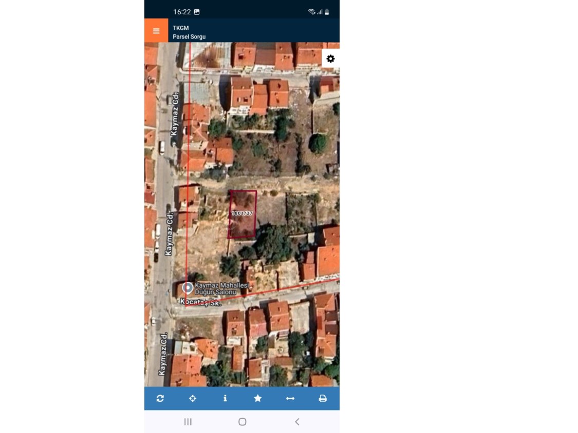 ÖMEROĞLU MAHALLESİNDE ARSA