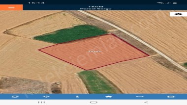 KIRKGÖZ MAHALLESİNDE YOLA CEPHELİ TARLA