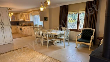 Adan 700m2 ARSA ÜZERİNDE ÇİFT GİRİŞLİ EŞYALI 5+2 MÜSTAKİL VİLLA