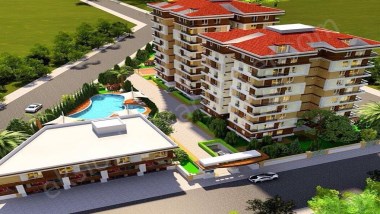 DOĞAN İNŞAAT DOYA PARK  PROJESİNDEN SATILIK 1+1 2+1 4+2  DAİRELER 