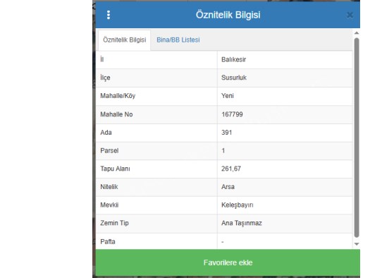 Yeni Mahalle Ayyıldız Sokakta Satılık Köşe Arsa