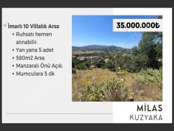 Milas Kuzyakada İmarlı 10 Villalık Arsa