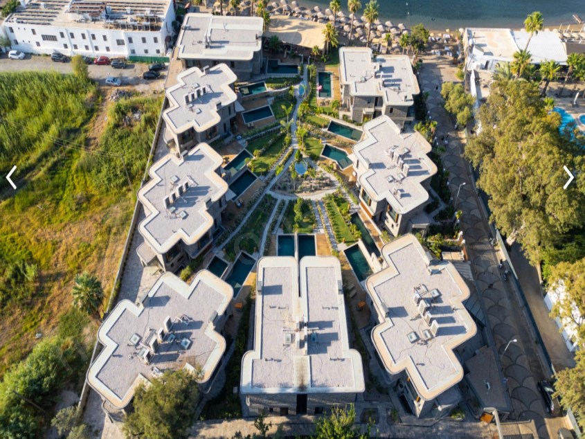 Bodrum Yahşi de Denize Sıfır Ultra Lux 5+2 Villa