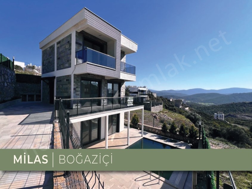 Milas Boğaziçinde Tam Müstakil 3+2 Villa