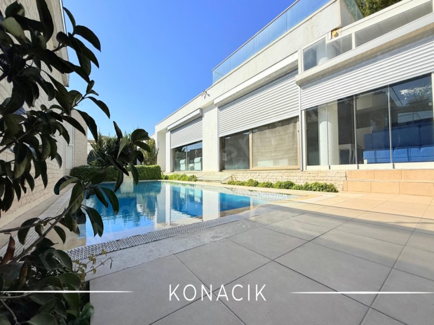 Bodrum Konacıkta Doğal Taş Tasarımlı Flat Villa
