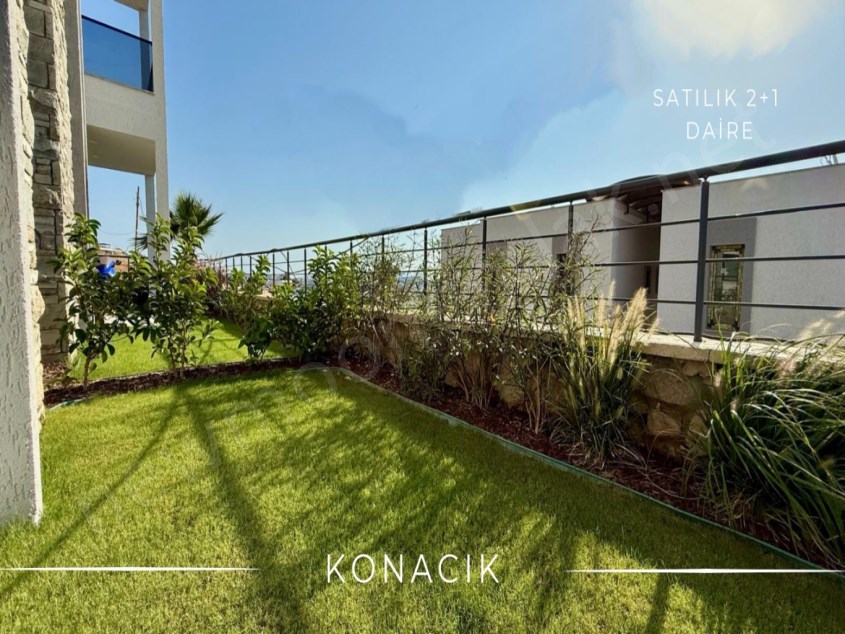 Bodrum Oasis Avm Yakını Sıfır 2+1 Bahçe Katı Daire