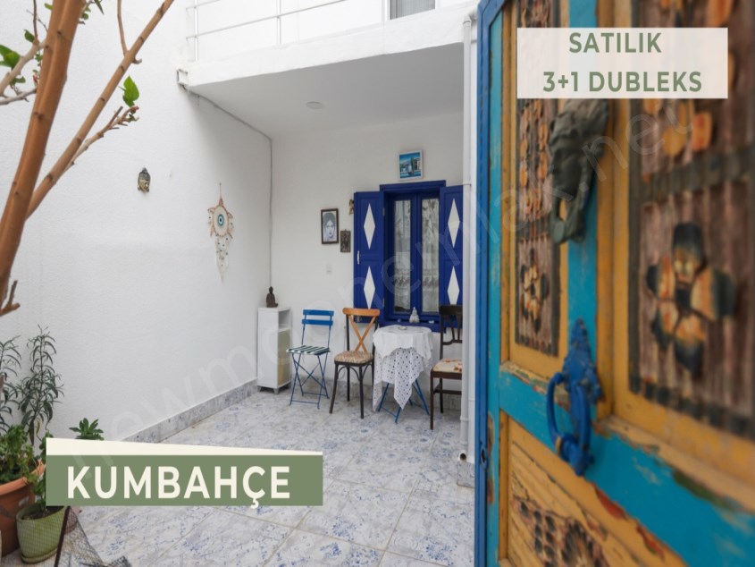 Bodrum Kumbahçede Denize 15 m. Bodrum Evi