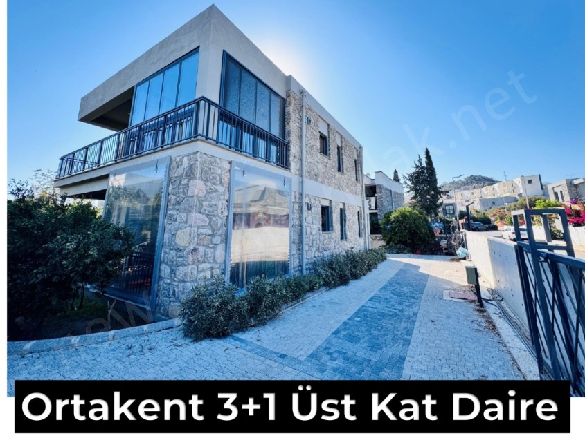 Bodrum Ortakent de 3+1 Üst Kat Daire