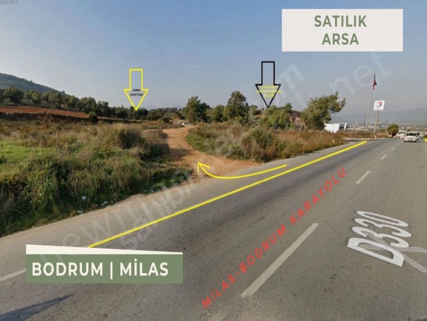 Milas Kemikler de, 756 m2 Arsa