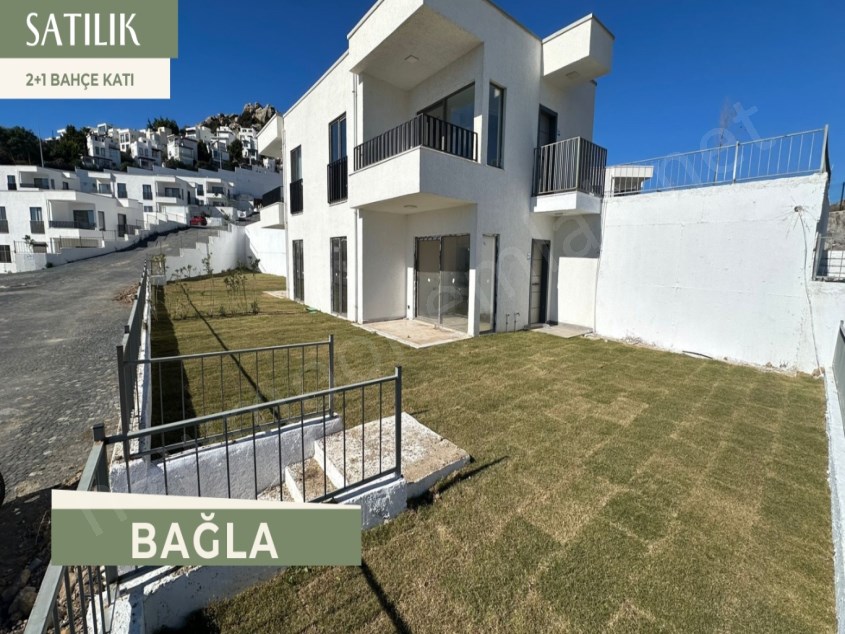 Bodrum Bağlada Yeni 2+1 Bahçe Katı Daire
