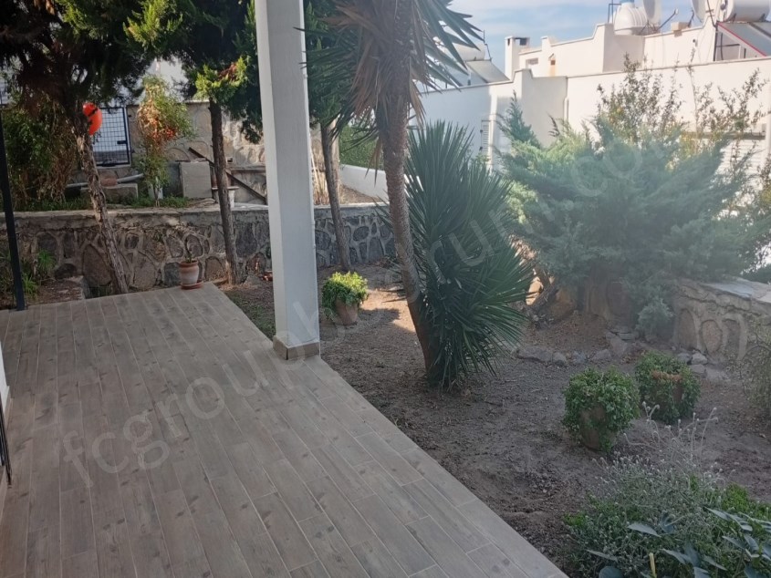 FC Grouptan, Gündoğanda, Muhteşem Manzaralı Elit Sitede  Eşyalı Kiralık 3+1 Tripleks Bahçeli Villa