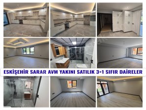 ESKİŞEHİR SARAR AVM YAKINI SATILIK 3+1 150m2 DAİRELER
