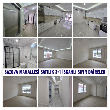 ESKİŞEHİR SAZOVA MAH. SATILIK 3+1 130m2 SIFIR İSKANLI DAİRE