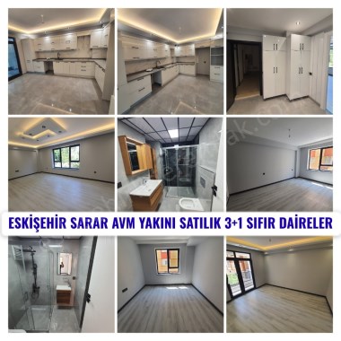 ESKİŞEHİR SARAR AVM YAKINI SATILIK 3+1 150m2 DAİRELER