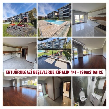 ESKİŞEHİR ERTUĞRULGAZİ MAH. BEŞEVLER MEVKİİNDE KİRALIK 4+1   190m2 DAİRE