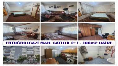 ESKİŞEHİR ERTUĞRULGAZİ MAH. SATILIK 2+1 100m2 DAİRE