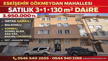 ESKİŞEHİR GÖKMEYDAN MAHALLESİNDE SATILIK 3+1 DAİRE
