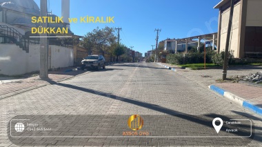 Çanakkale Ayvacıkın Merkezinde Kaçırılmayacak Ticari Fırsat: Satılık & Kiralık Geniş Dükkan