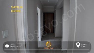 AYVACIK MERKEZDE SIFIR BİNA, DOĞA MANZARALI 3 FARKLI FIRSAT DAİRE