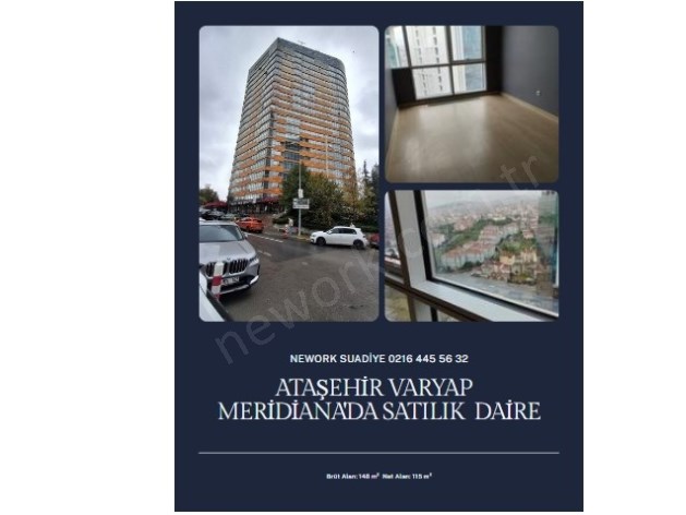 ATAŞEHİR MERIDIANDA SATILIK LÜKS DAİRE