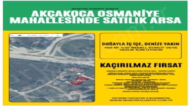 AKÇAKOCADA SATILIK ARSA