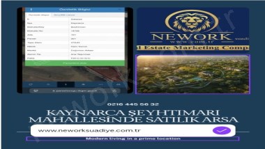 KAYNARCA ŞEYHTIMARI MAHALLESİNDE SATILIK ARSA