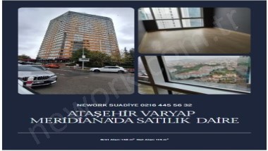 ATAŞEHİR MERIDIANDA SATILIK LÜKS DAİRE
